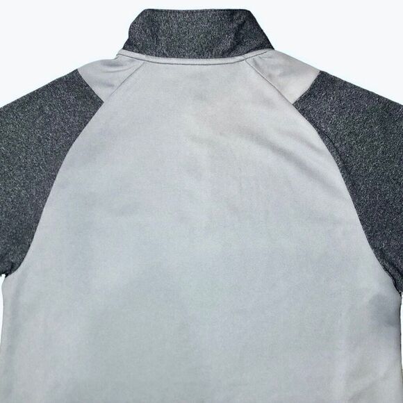 Stitches New York Yankees Quarter Zip Pullover in Blue Heather/Grey Women’s S - Picture 7 of 9